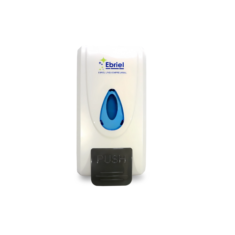 DISPENSADOR DE JABÓN DUAL AUTOMÁTICO CON SENSOR 1LT - EBRIEL