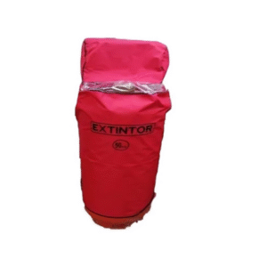 PROTECTOR DE TELA PARA EXTINTOR DE 50KG COLOR ROJO