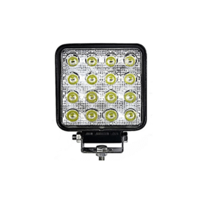 FARO PIRATA CUADRADO 16LED 9/32V 4320LM BLANCO HERMETICO AWM