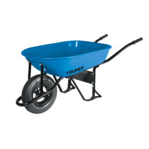 CARRETILLA DE 5.5 FT3. C/LLANTA NEUMATICA REFORZADA - TRUPER