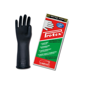 GUANTE DE JEBE NEGRO C25 / TALLA 9 – PROTEX