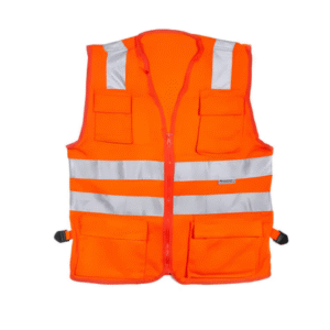 Chaleco de seguridad con cintas reflectivas adulto - drill