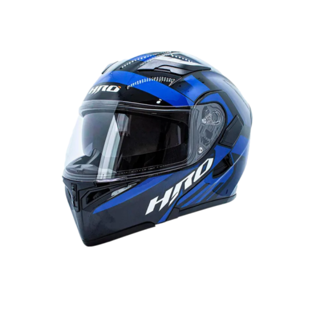 CASCO HRO 3400 DV FEITH NEGRO/AZUL L-XL
