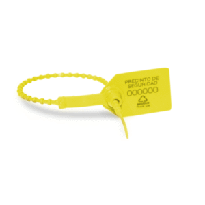 Precinto de seguridad Modelo PG2 P" Polipropileno de alta calidad (Colores verde, blanco, amarillo, rojo)