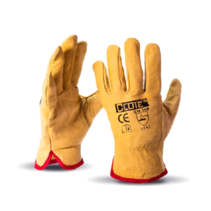 GUANTE OPERADOR BADANA IMPORTADO AMARILLO / BLANCO - CLUTE