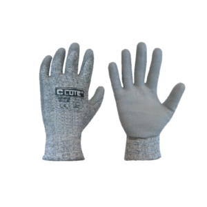 GUANTE SUPER FLEX CUT5 GRIS MOTEADO / GRIS TALLA 8/M - TALLA 9/L - CLUTE