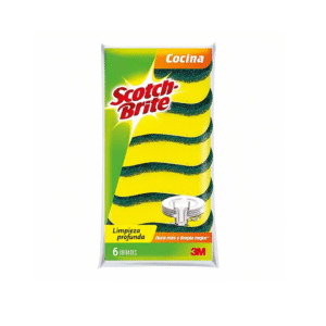 ESPONJA MULTIUSO SCOTCH BRITE PACK X 6 UNDS