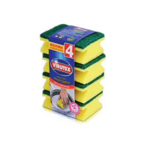 ESPONJA MULTIUSO ANATOMICA X 4 UND