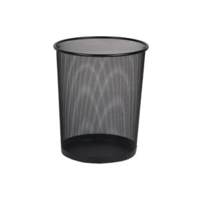 PAPELERA MALLA NEGRO