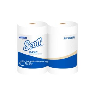 PAPEL TOALLA DE MANOS BASIC X 200 MTS - SCOTT