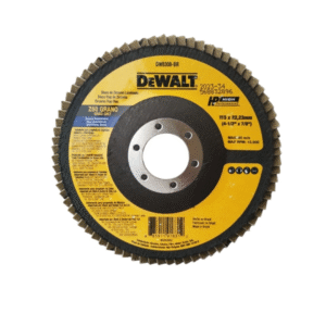 DISCO FLAP 4" X 7/8" GRANO 60 – DEWALT