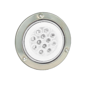 FARO POSTERIOR NEON C/JEBE 12 LED 4"12/24V BLANCO FLIV