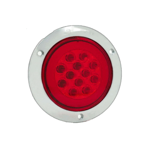FARO POSTERIOR NEON C/JEBE 12 LED 4"12/24V ROJO FLIV