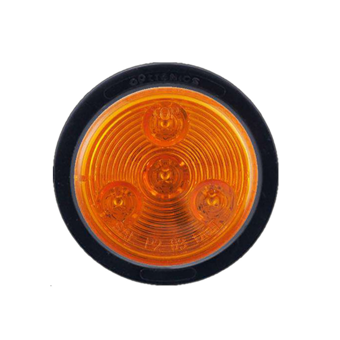 FARO LATERAL 2" 4 LED, AMBAR 12/24V - TAIWAN AWM - A-FL1904A