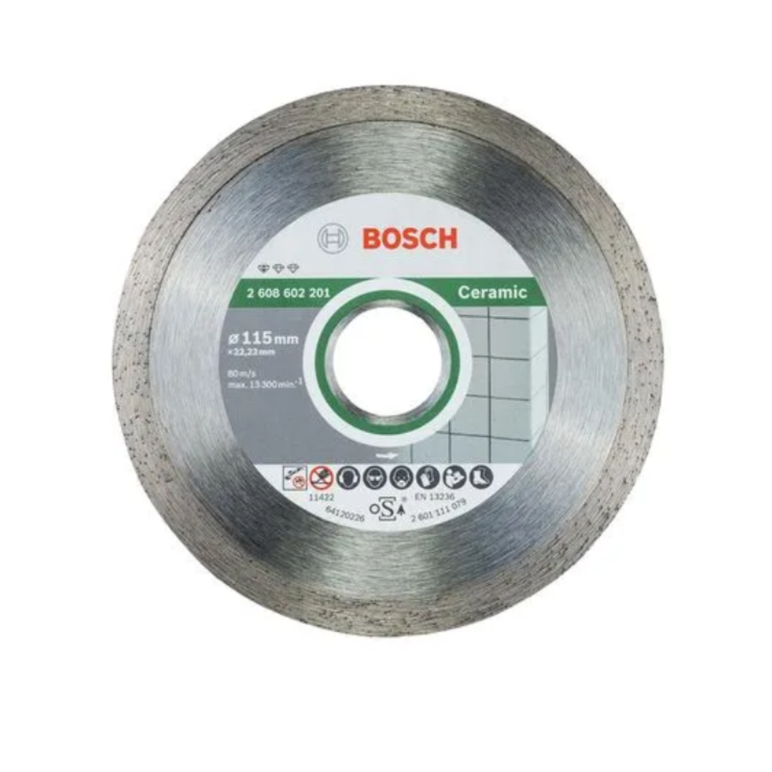 Disco diamantado Bosch standard para cerámica y azulejos 115mm